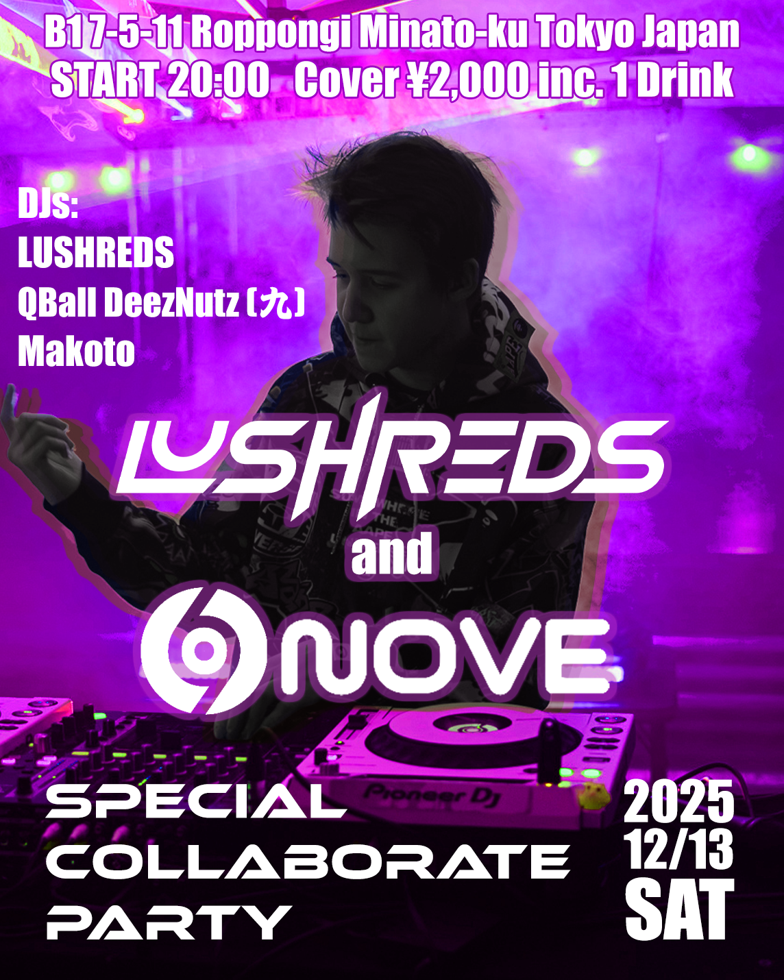 Lushreds Tokyo Japan Debut